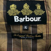 イングランド製 Barbour バブアー WAX SAPPER オイルドジャケット アウター ユーロ ブラウン (メンズ XL) 中古 古着 P6811_画像9