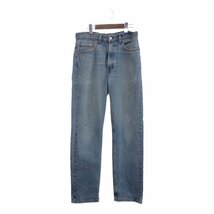 90年代 Levi's リーバイス 505 ストレート デニムパンツ ボトムス アメカジ ブルー (メンズ 32×32) 中古 古着 P6944_画像1