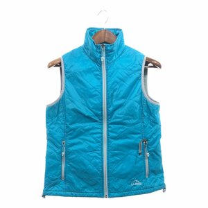 L.L.Bean エルエルビーン PRIMALOFT プリマロフト ベスト アウトドア 防寒 ブルー (メンズ S) 中古 古着 P6863