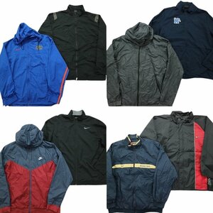 古着卸 まとめ売り ウインドブレーカー ジャケット 8枚セット (メンズ XL /2XL ) ナイキ NIKE ナイロン SJ1-1 MR4193 1円スタート