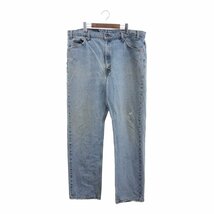 90年代 Levi's リーバイス 505 テーパード デニムパンツ ボトムス アメカジ ブルー (メンズ 40×32) 中古 古着 P7799_画像1