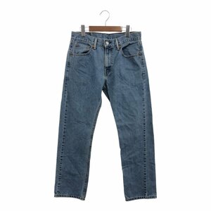 Levi's リーバイス 505 デニムパンツ ボトムス アメカジ カジュアル ブルー (メンズ 30/30) 中古 古着 P7303