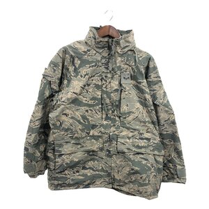 米軍実物 U.S.AIRFORCE APECS GORE-TEX ゴアテックス パーカー ジャケット アウター ミリタリー ABUカモ (メンズ L-R) 中古 古着 P7363