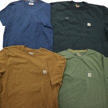 古着卸 まとめ売り ブランドMIX 半袖Tシャツ 16枚セット (メンズ 2XL /3XL ) カラー カーハート コロンビア トミー ノーティカ MR5153_画像4