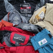 古着卸 まとめ売り ブランドMIX ライト ジャケット 6枚セット (メンズ L /XL ) エディーバウアー L.L.Bean OJ4-1 MR4044 1円スタート_画像6