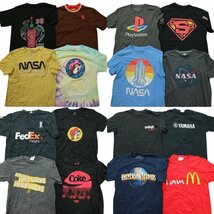 古着卸 まとめ売り 有名企業 半袖Tシャツ 16枚セット (メンズ S ) NASA バッキーズ マクドナルド TS7 MR5053 1円スタート_画像1