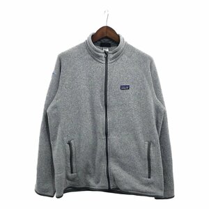 patagonia パタゴニア ベターセーター フリースジャケット アウトドア フルジップ 防寒 キャンプ グレー (メンズ XL) 中古 古着 P7399