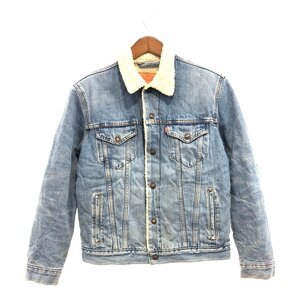 2000年代〜 Levi's リーバイス デニムボアジャケット 赤タグ アウター アメカジ ブルー (メンズ M) 中古 古着 P7401