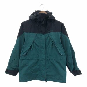 90年代 MARMOT マーモット GORE-TEX ゴアテックス マウンテンパーカー 防水 アウトドア グリーン (レディース S) P2417 1円スタート