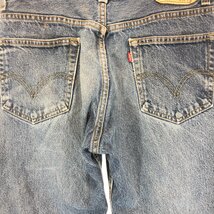 Levi's リーバイス 505 ダメージ デニムパンツ アメカジ ブルー (メンズ 34×30) P2620 1円スタート_画像3