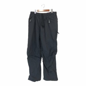 REI アール・イー・アイ ナイロン パンツ アウトドア リップストップ ブラック (メンズ L) P2800 1円スタート