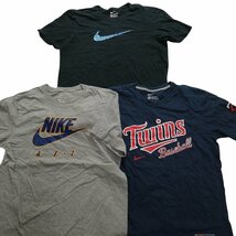 古着卸 まとめ売り ナイキ 半袖Tシャツ 14枚セット (メンズ L ) 英字ロゴプリント カラー系 TS15 MR4936 1円スタート_画像2