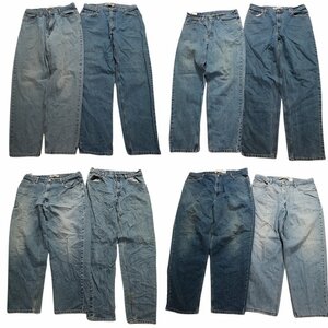 古着卸 まとめ売り リーバイス 560 デニム パンツ 8枚セット (メンズ Ｗ42 /Ｗ36 /Ｗ34 /Ｗ33 ) インディゴ サイズMIX DP6 MR5950