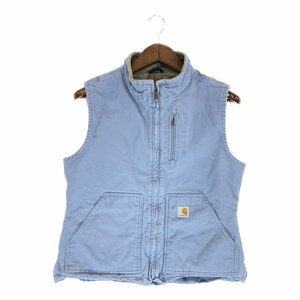 Carhartt カーハート ダック地 ベスト 防寒 アウトドア ワーク ブルー (レディース M) P3117 1円スタート