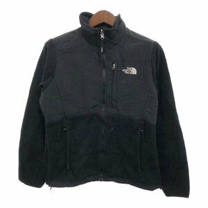 THE NORTH FACE ノースフェイス デナリジャケット POLARTEC ポーラテック フリース アウトドア ブラック (レディース M) 中古 古着 P8391