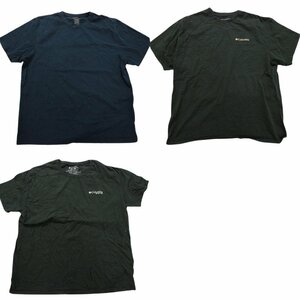 古着卸 まとめ売り ブランドMIX 半袖Tシャツ 3枚セット (メンズ XL ) コロンビア エルエルビーン TS17 MR6166 1円スタート