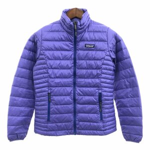 patagonia パタゴニア ダウンセーター ジャケット アウター アウトドア 防寒 パープル (レディース S) 中古 古着 P8459