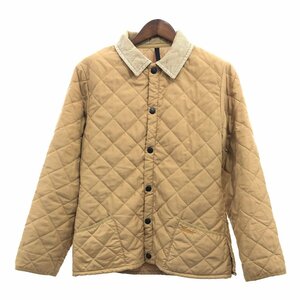 イングランド製 Barbour バブアー ESKDALE エスクデール キルティング ジャケット アウター ベージュ (メンズ M) 中古 古着 P8108