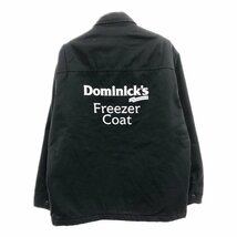 90年代 Dickies ディッキーズ ワークジャケット Dominick's Freezer Coat アウター ブラック (メンズ X-LARGE) 中古 古着 P8318_画像2