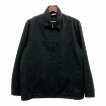 90年代 Dickies ディッキーズ ワークジャケット Dominick's Freezer Coat アウター ブラック (メンズ X-LARGE) 中古 古着 P8318_画像1