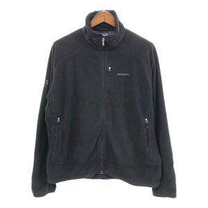 90年代 patagonia パタゴニア R3 フリースジャケット POLARTEC ポーラテック アウトドア ブラック (メンズ XL) P3530 1円スタート