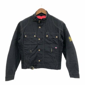 90年代 Belstaff ベルスタッフ ツアーマスタートロフィー ジャケット バイクウェア ユーロ ブラック (メンズ ) P3540 1円スタート