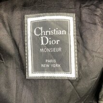 90年代 Christian Dior クリスチャン ディオール トレンチ コート アウター グレー (メンズ 42) P3829 1円スタート_画像9