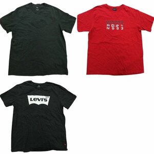 古着卸 まとめ売り ブランドMIX 半袖Tシャツ 3枚セット (メンズ L ) ノーティカ リーバイス TS17 MR6170 1円スタート