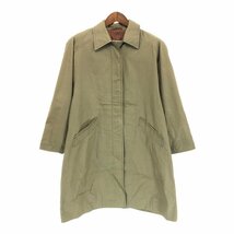 イングランド製 AQUASCUTUM コート フォーマル オリーブ (レディース - 相当) P3994 1円スタート_画像1