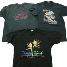 古着卸 まとめ売り ～90s　オールド カラーmix プリント 半袖Tシャツ 10枚セット (メンズ XL /2XL ) シングルステッチ TS4 MR7263_画像3