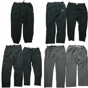 古着卸 まとめ売り パンツ 7枚セット (メンズ XL /2XL ) ナイキ スウェットMIX ワンポイント OP3-3 MR7276