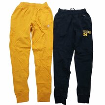 古着卸 まとめ売り チャンピオン パンツ 7枚セット (メンズ S /M ) リバースウィーブMIX 単色タグ OP5 MR7302 1円スタート_画像2