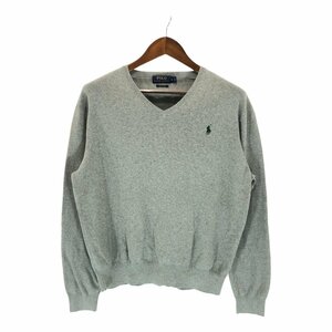 Polo by Ralph Lauren ポロ ラルフローレン セーター グレー (メンズ ) 中古 古着 P4436 1円スタート