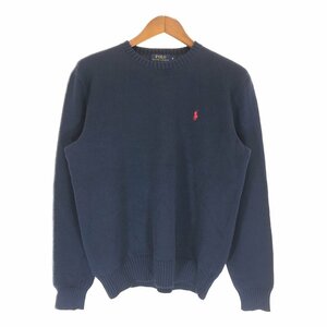 Polo by Ralph Lauren ポロ ラルフローレン セーター ネイビー (メンズ ) 中古 古着 P4454 1円スタート