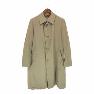 80年代 Aquascutum アクアスキュータム Aqua5 ステンカラー コート アウター ベージュ (レディース Mサイズ相当) P4407 1円スタート