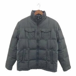 Levi's リーバイス ダウンジャケット アウター 防寒 ブラック (メンズ M) 中古 古着 P9498