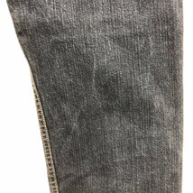 Levi's リーバイス 505 テーパード デニムパンツ ボトムス アメカジ カジュアル ネイビー (メンズ 34/30) 中古 古着 P9284_画像6