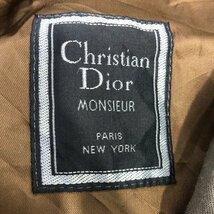 80年代 Christian Dior クリスチャン ディオール トレンチコート ユーロ ヨーロッパ古着 (メンズ 44L) P4760 1円スタート_画像7