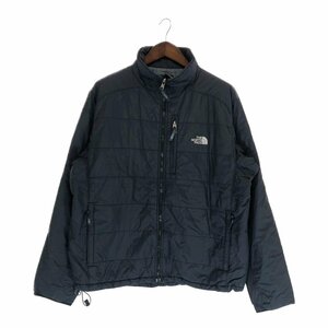 THE NORTH FACE ノースフェイス PRIMALOFT プリマロフト ナイロン ジャケット 中綿 アウトドア ブラック (メンズ XL) P4757 1円スタート