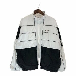 90年代 NIKE ナイキ ウインドブレーカー ジャケット 大きいサイズ アウター スポーツ ストリート (メンズ XXL) P4727 1円スタート