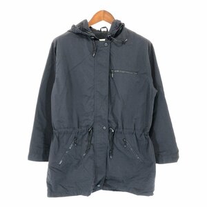 90年代 Eddie Bauer エディーバウアー ジャケット アウトドア 白タグ ブラック (レディース ) 中古 古着 P4930 1円スタート