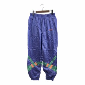 adidas アディダス ナイロン トラックパンツ ボトムス スポーツ ワンポイントロゴ パープル (メンズ M相当) 中古 古着 P9093