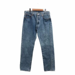 2000年代〜 Levi's リーバイス 501 ストレート デニムパンツ ボトムス アメカジ ブルー (メンズ W34 L32) 中古 古着 P9436