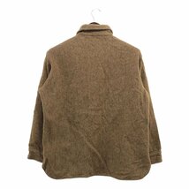 70年代 WOOLRICH ウールリッチ ウール 長袖シャツ トップス アメカジ ヴィンテージ ブラウン (メンズ L) 中古 古着 P8018_画像2