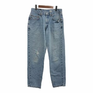 2000年代〜 Levi's リーバイス 550 ルーズシルエット デニムパンツ ボトムス アメカジ ブルー (メンズ 32×30) 中古 古着 P8179