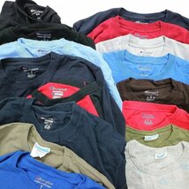 古着卸 まとめ売り チャンピオン 長袖Tシャツ 16枚セット (メンズ M ) バータグ カラー系 カレッジ風 LS17 MR7677 1円スタート_画像6