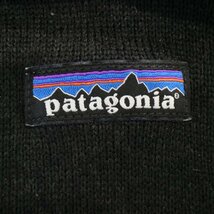 SALE///// Patagonia パタゴニア ベターセーター ハーフジップフリースベストジャケット アウトドア 防寒 黒 ( メンズ L ) M5864_画像9