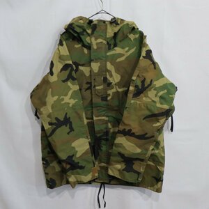 SALE///// 00年代 米軍実物 US.MILITARY ECWES ゴアテックスパーカー ミリタリー アメリカ軍 GORE-TEX カモ柄 ( メンズ L-L ) M5651