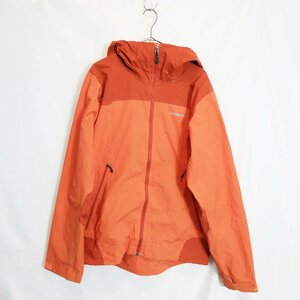 SALE///// patagonia パタゴニア マウンテンパーカー アウトドア キャンプ 防寒 登山 オレンジ ( メンズ M ) M5042