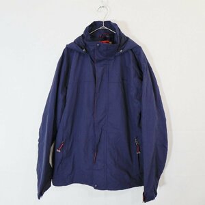 SALE///// L.L.Bean エルエルビーン マウンテンパーカー ナイロンジャケット アウトドア キャンプ 登山 紺 ( メンズ XL ) M6259